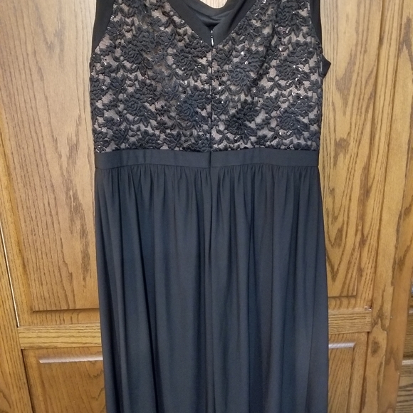 Black dress size 14 R&M Richards - Picture 2 of 9